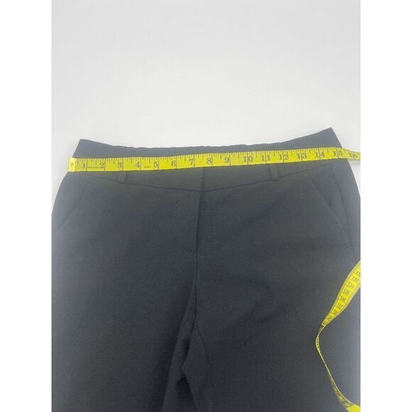 LOFT Pants for Women’s Marisa Petite Straight Sz 4 Belted Zip Up & Pockets- Blac - Picture 4 of 6